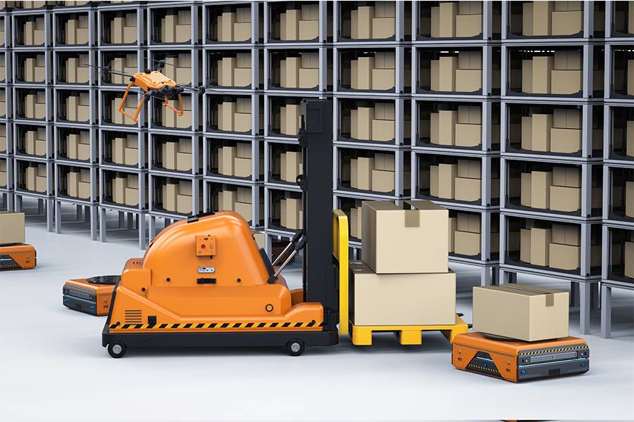 諄勤攜手倉儲AGV，實(shí)現(xiàn)物流倉儲設(shè)施的“變形記”