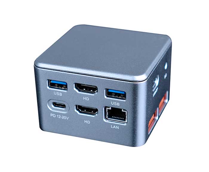 Intel Alder Lake-N N150 N100 N95 N300 Nuc Mini PC 1*LAN Intel i226-V 2*HD-MI 4*USB3.0